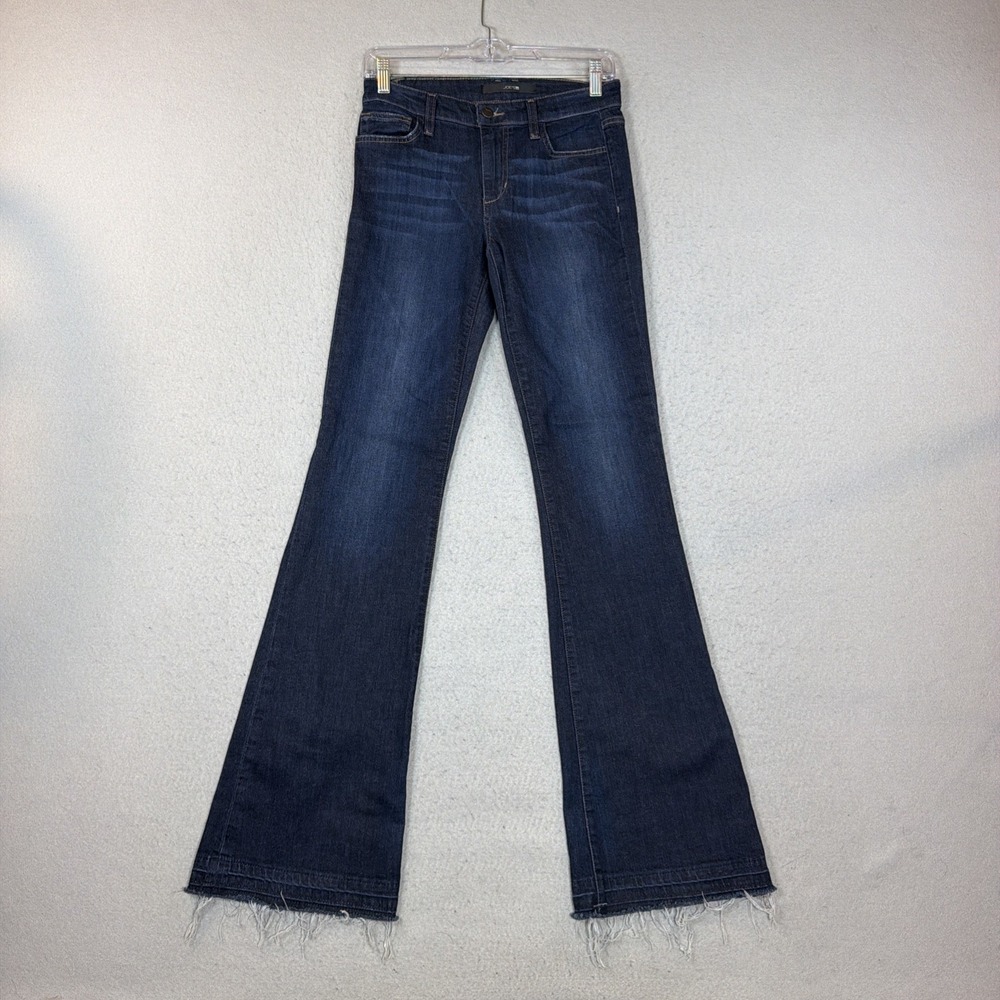 Joe's Jeans Women's High Rise Size 26x35 Bootcut Flare Raw Hem Jessica Jeans
